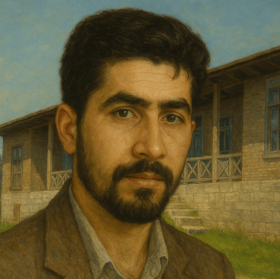 تلفیق دو تصویر در یک قاب با هوش مصنوعی در قالب رنگ روغن